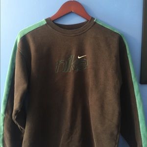 Vintage Nike Light Blue Embroidered Sweater